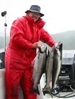 Pacific Rim Drift Charters - Terry with Derby Coho